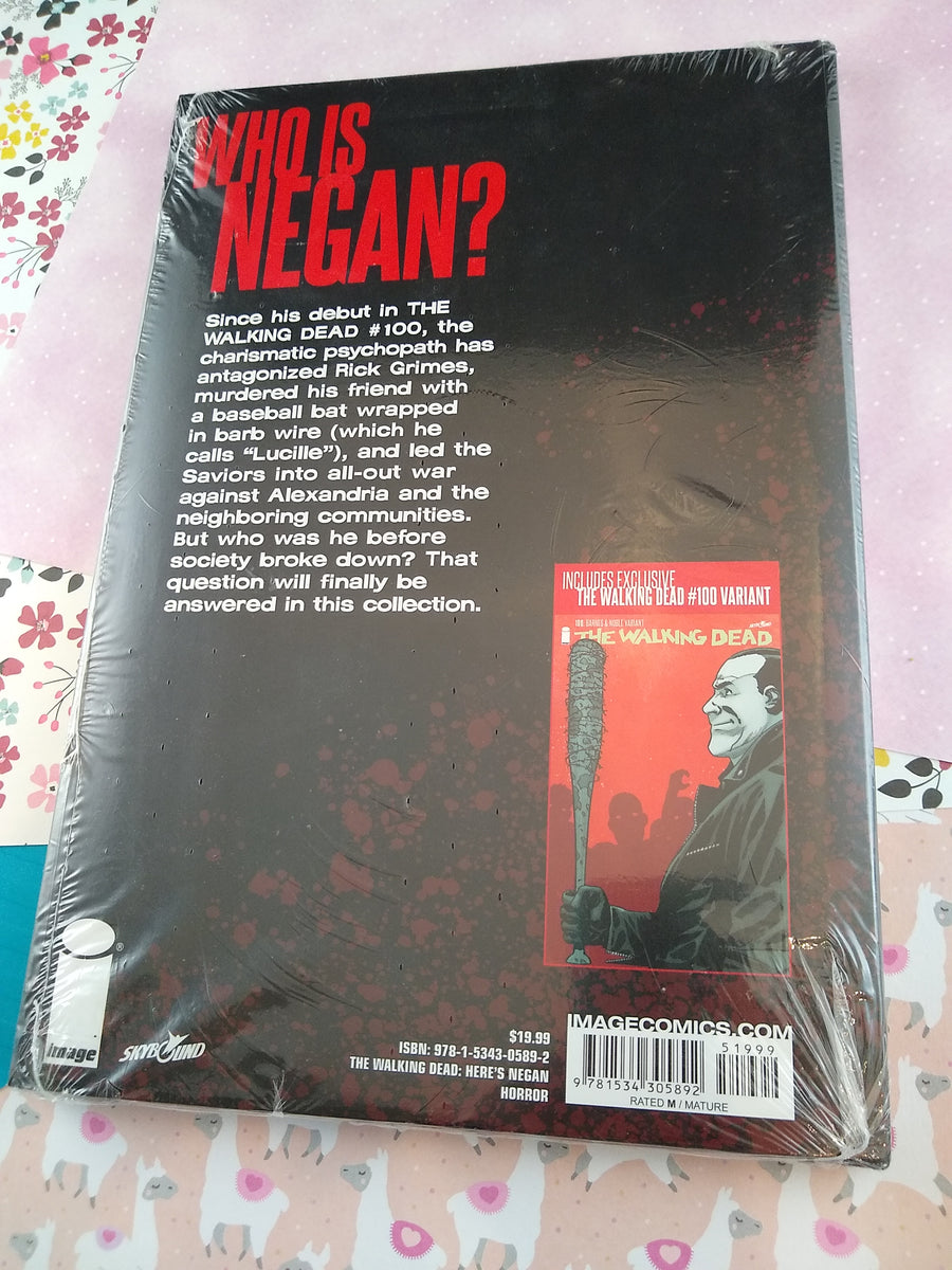 The Walking Dead: Here's Negan! New Sealed (2017, Hardcover