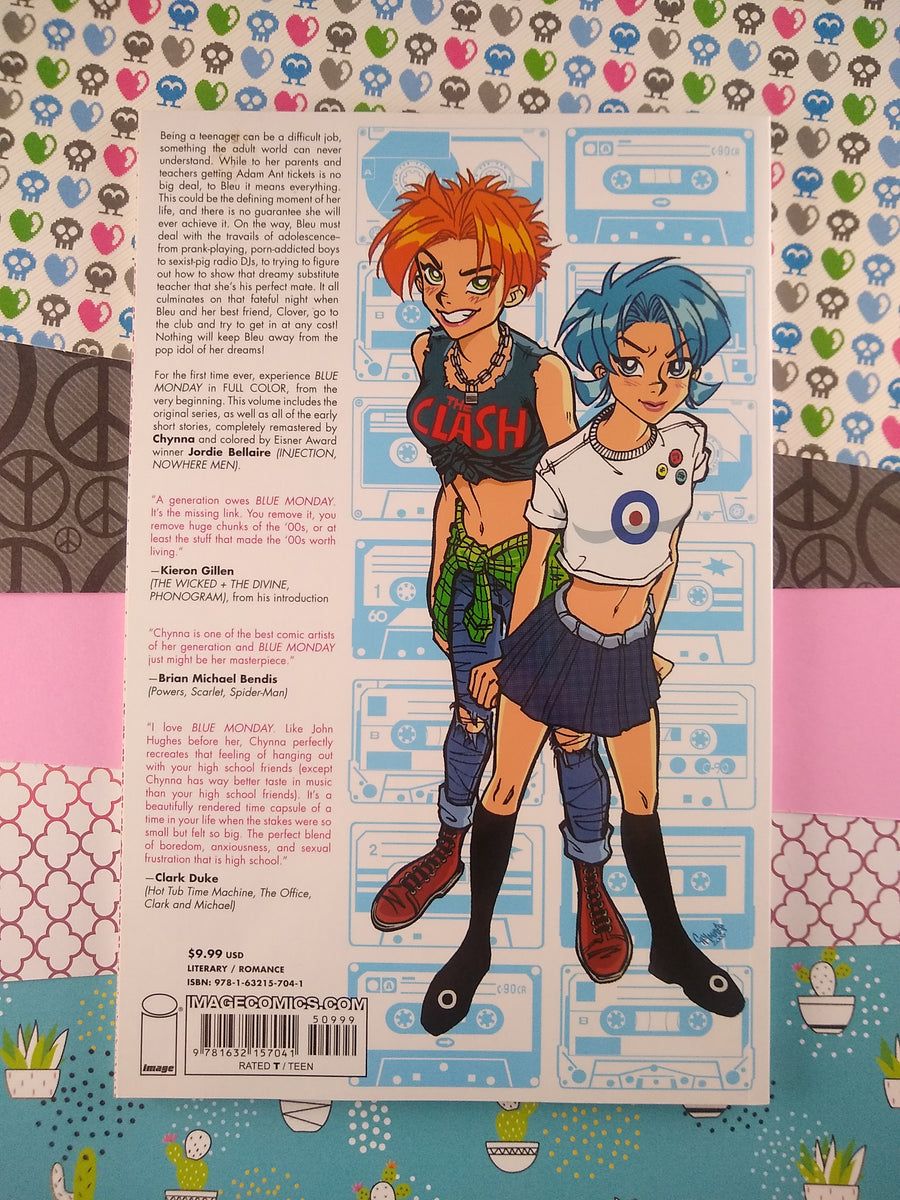 Blue Monday by Chynna Clugston Flores Vol. 1 + Vol 2 (Paperback