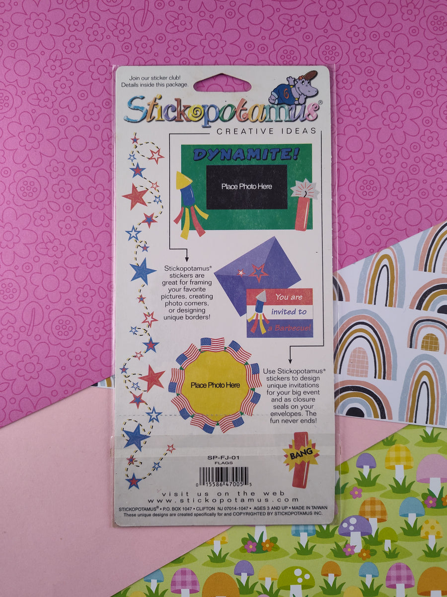 Best New Stickopotamus Sticker Binder. Specifically Made For Their