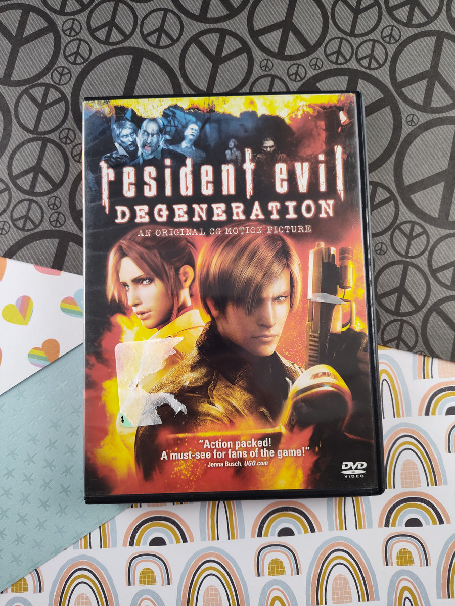 Resident Evil: Degeneration (2008, DVD) – Pfaltzcraftsmore