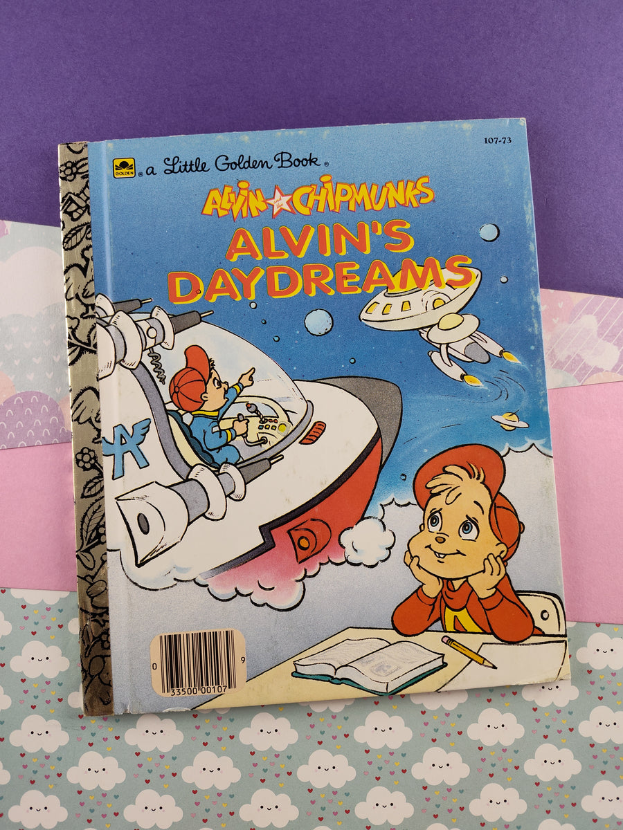 Alvin and the Chipmunks洋書絵本 Vintage 1990 Little Golden Book: Alvin and the Chipmunks, Alvin's