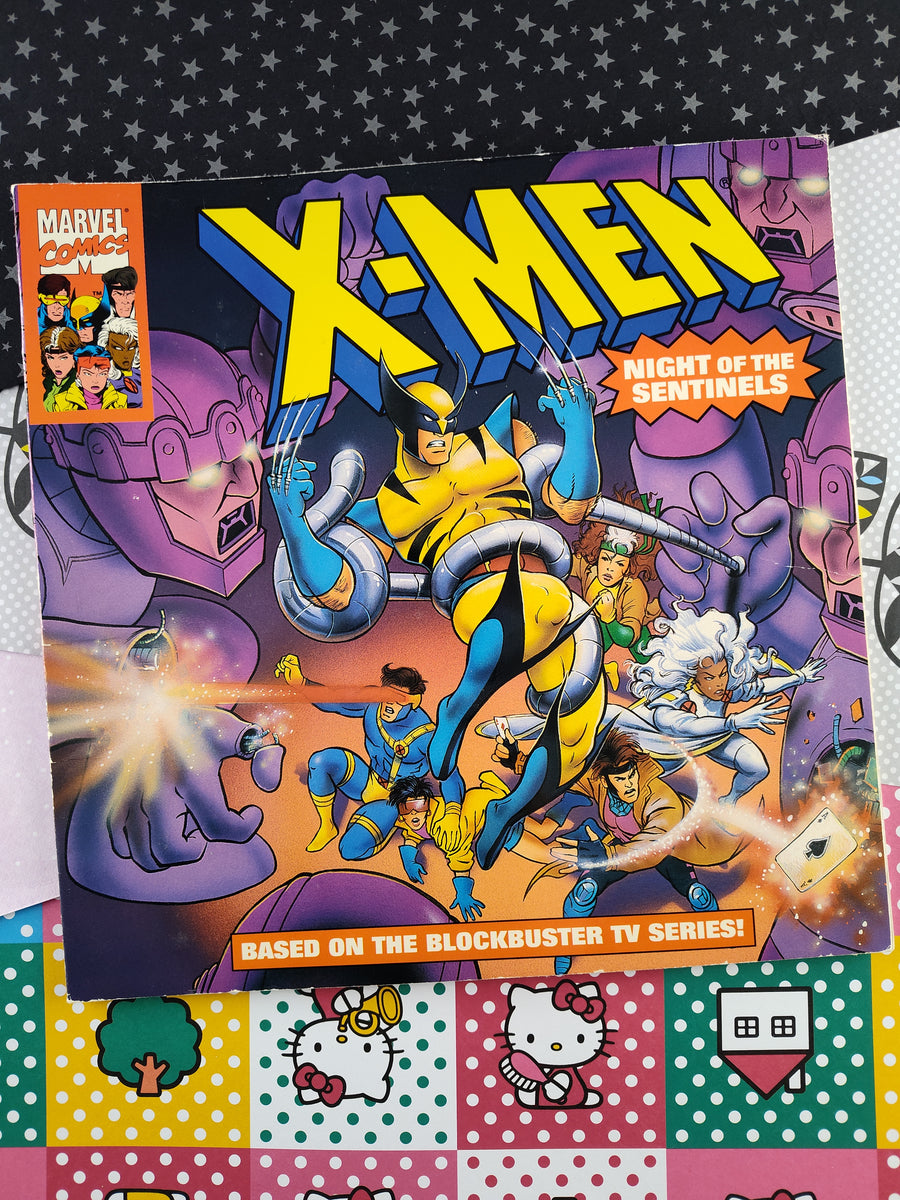 洋楽 Gentlemen X Smooth & Soft 1994 Mega Rare Vintage 1993 Marvel Comics X-Men, Night of the Sentinels Softcover