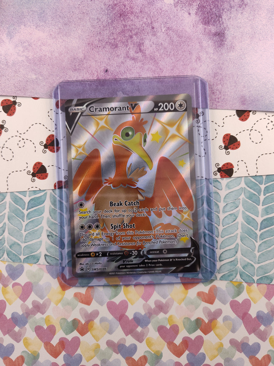 Pokemon TCG - Cramorant V Promo Full Art Holo Card SWSH086 - NM Pfaltzcraftsmore Pokemon TCG - Cramorant V Promo Full Art Holo Card SWSH086 - NM Pfaltzcraftsmore