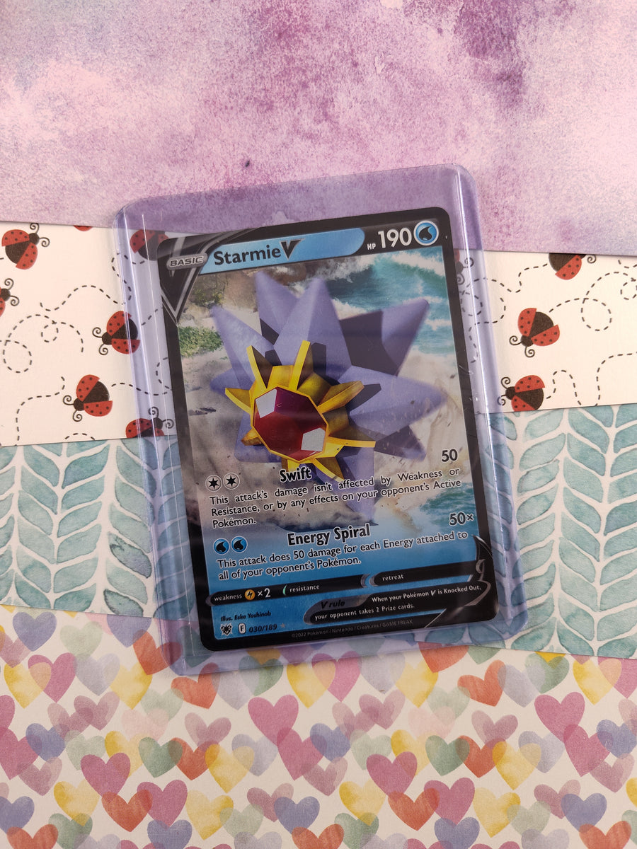 Pokemon TCG - Starmie V Astral Radiance Full Art Holo Card 030/189 - N Pfaltzcraftsmore Pokemon TCG - Starmie V Astral Radiance Full Art Holo Card 030/189 - N Pfaltzcraftsmore