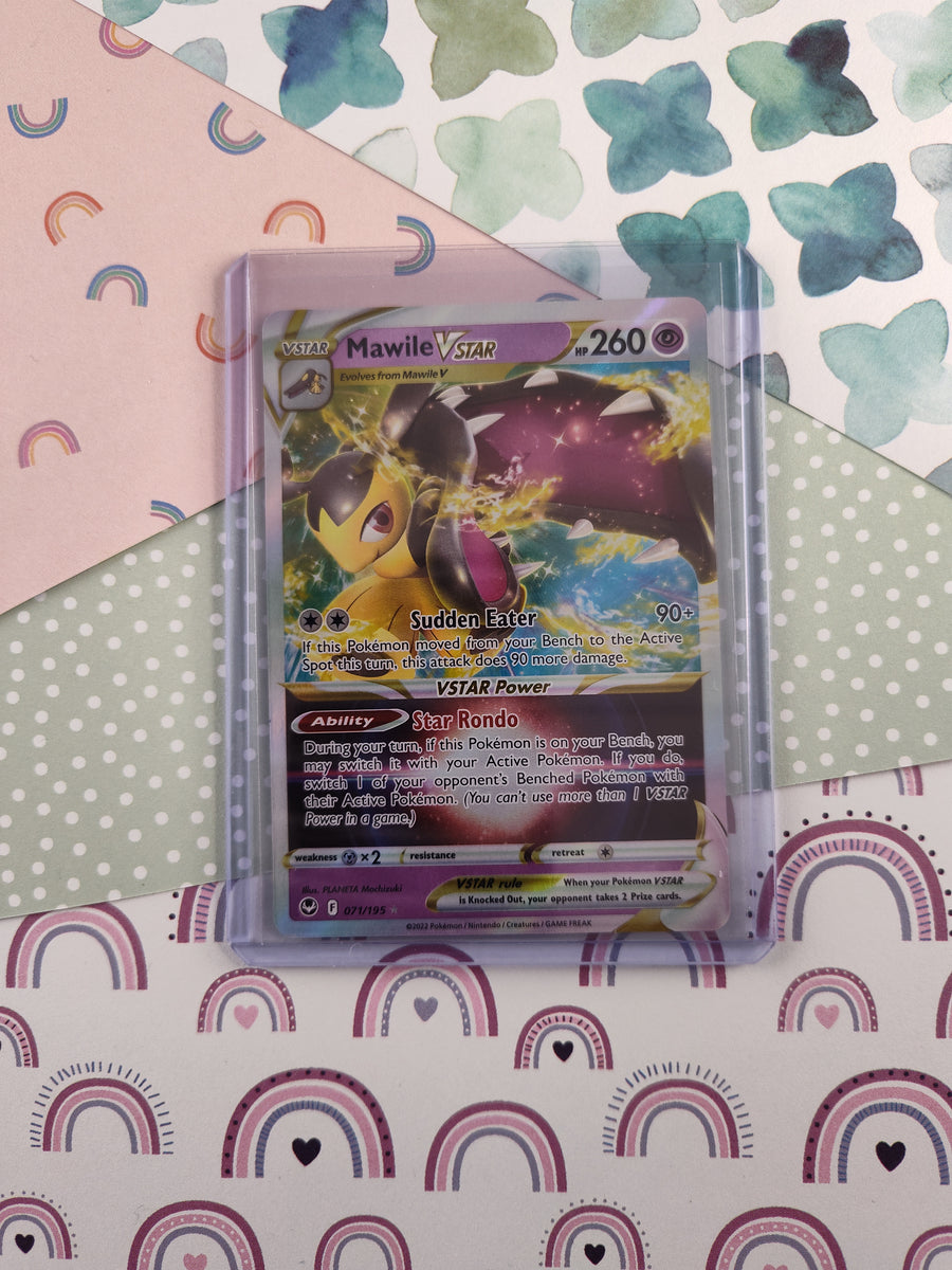 Pokemon TCG - Mawile VSTAR Silver Tempest Full Art Holo Card 071/195 - Pfaltzcraftsmore Pokemon TCG - Mawile VSTAR Silver Tempest Full Art Holo Card 071/195 - Pfaltzcraftsmore