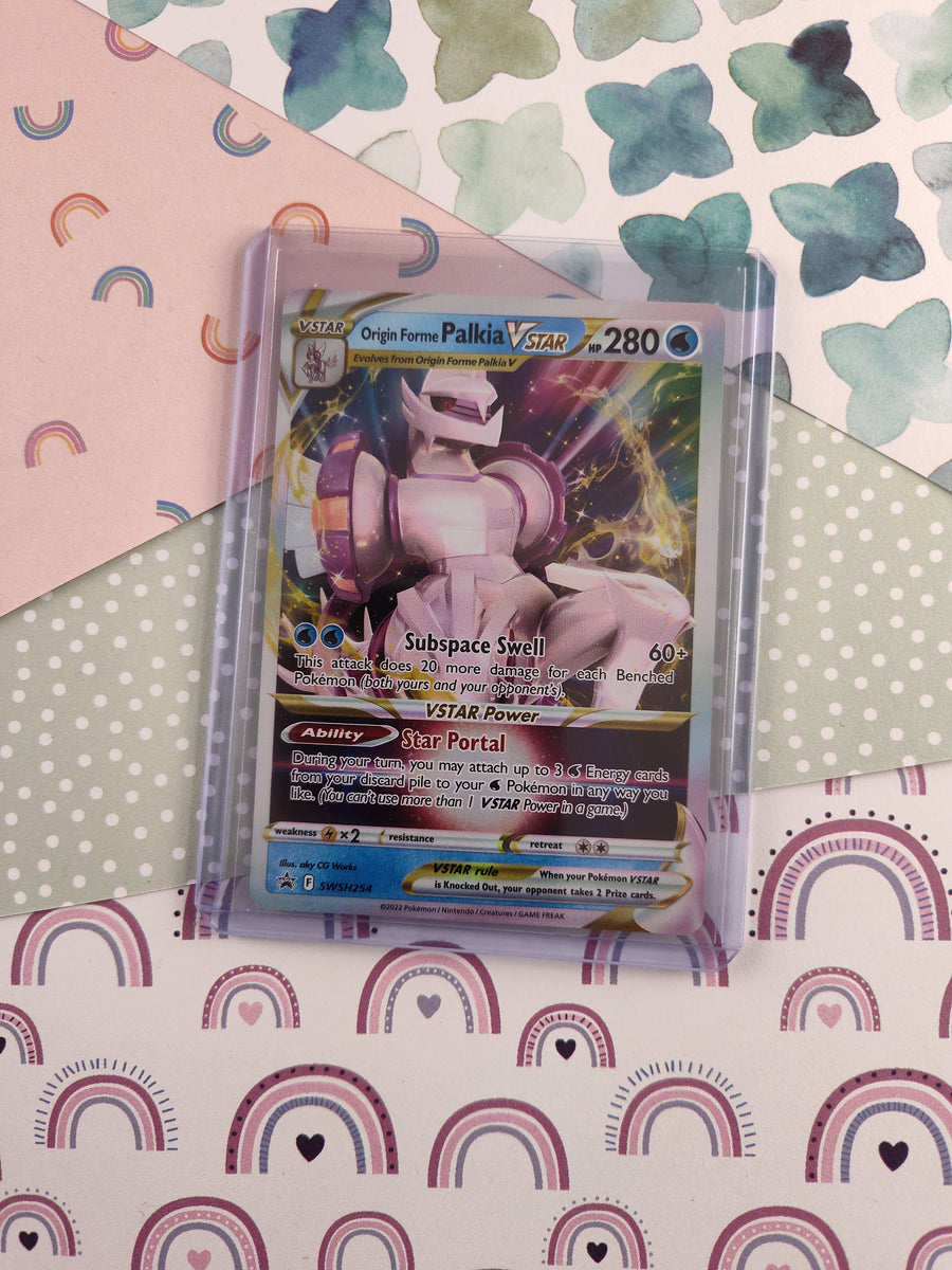 Pokemon TCG - Origin Forme Palkia VSTAR Promo Full Art Holo Card SWSH2 Pfaltzcraftsmore Pokemon TCG - Origin Forme Palkia VSTAR Promo Full Art Holo Card SWSH2 Pfaltzcraftsmore