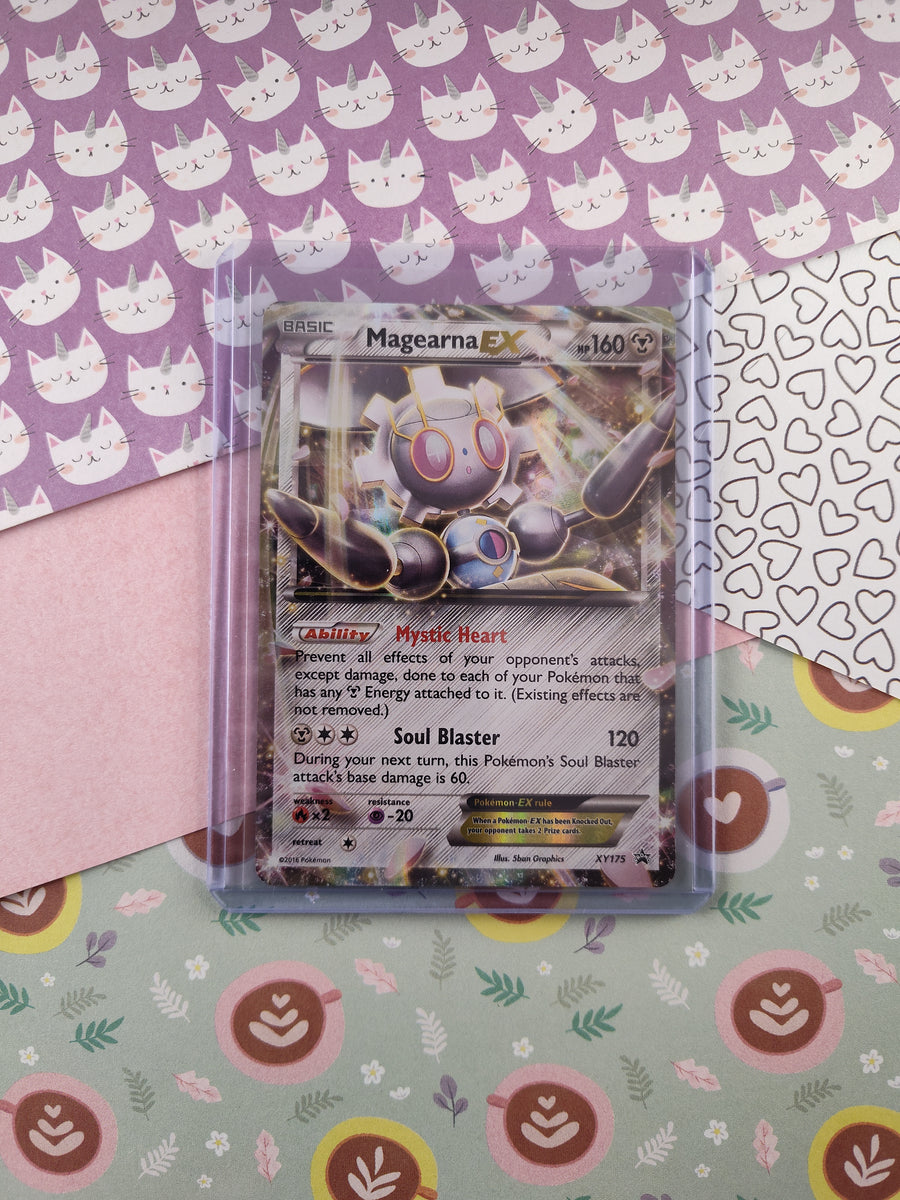 pokemon card magearna ex Pokemon TCG - Magearna EX Promo Full Art Holo Card XY175