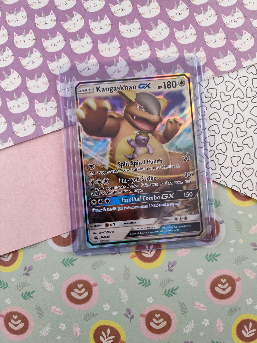 Vintage 1999 Kangaskhan Pokemon Holo Card 90 HP 5/64 LV. 40