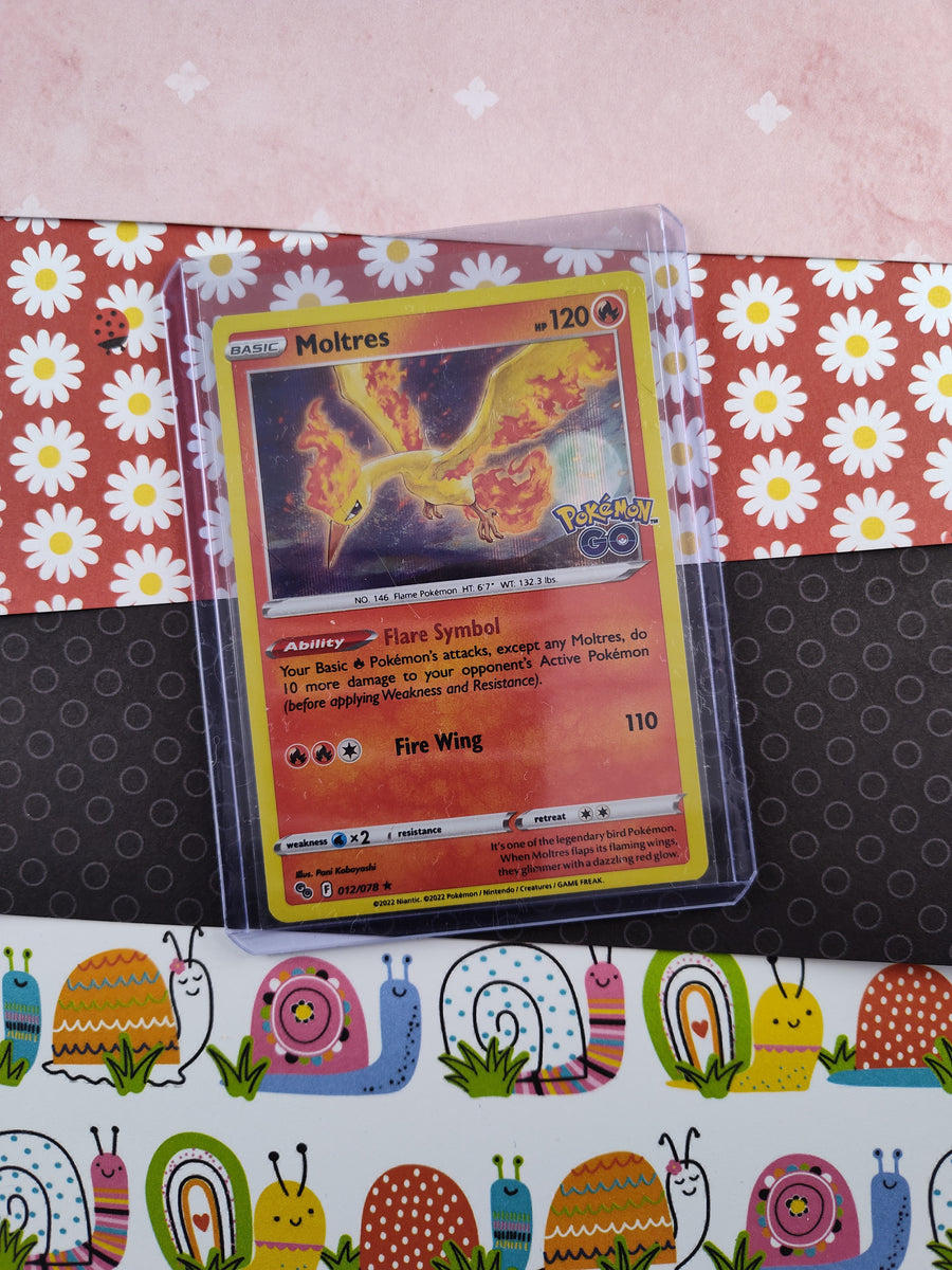 moltres pokemon card holographic Pokemon TCG