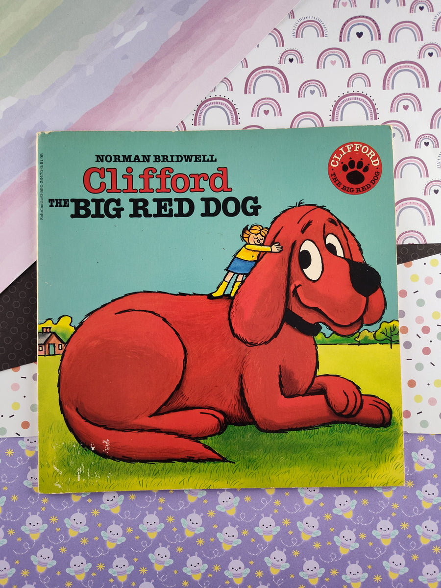 Vintage 1985 Paperback Clifford the Big Red Dog by Norman Bridwell