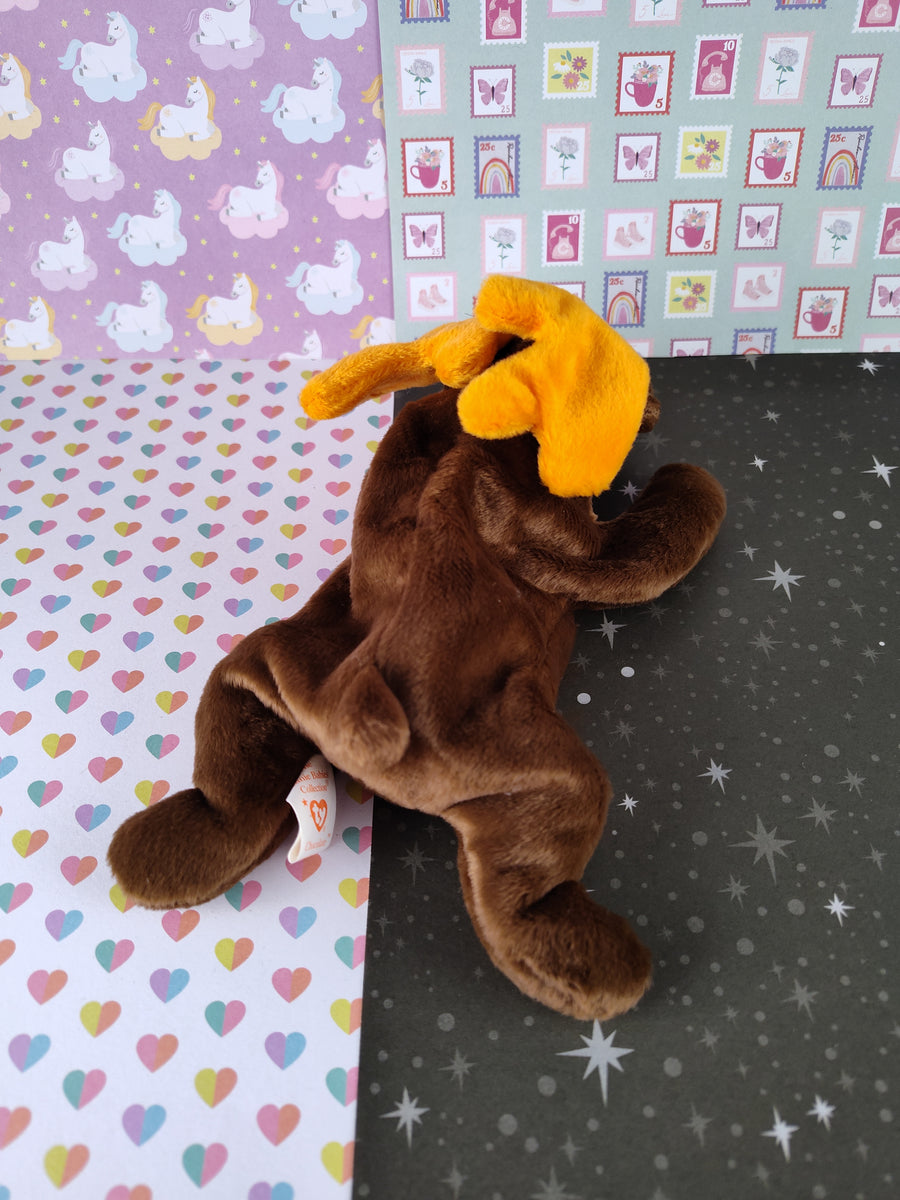 TY Beanie Baby - Chocolate, Moose - April 27, 1993 – Pfaltzcraftsmore