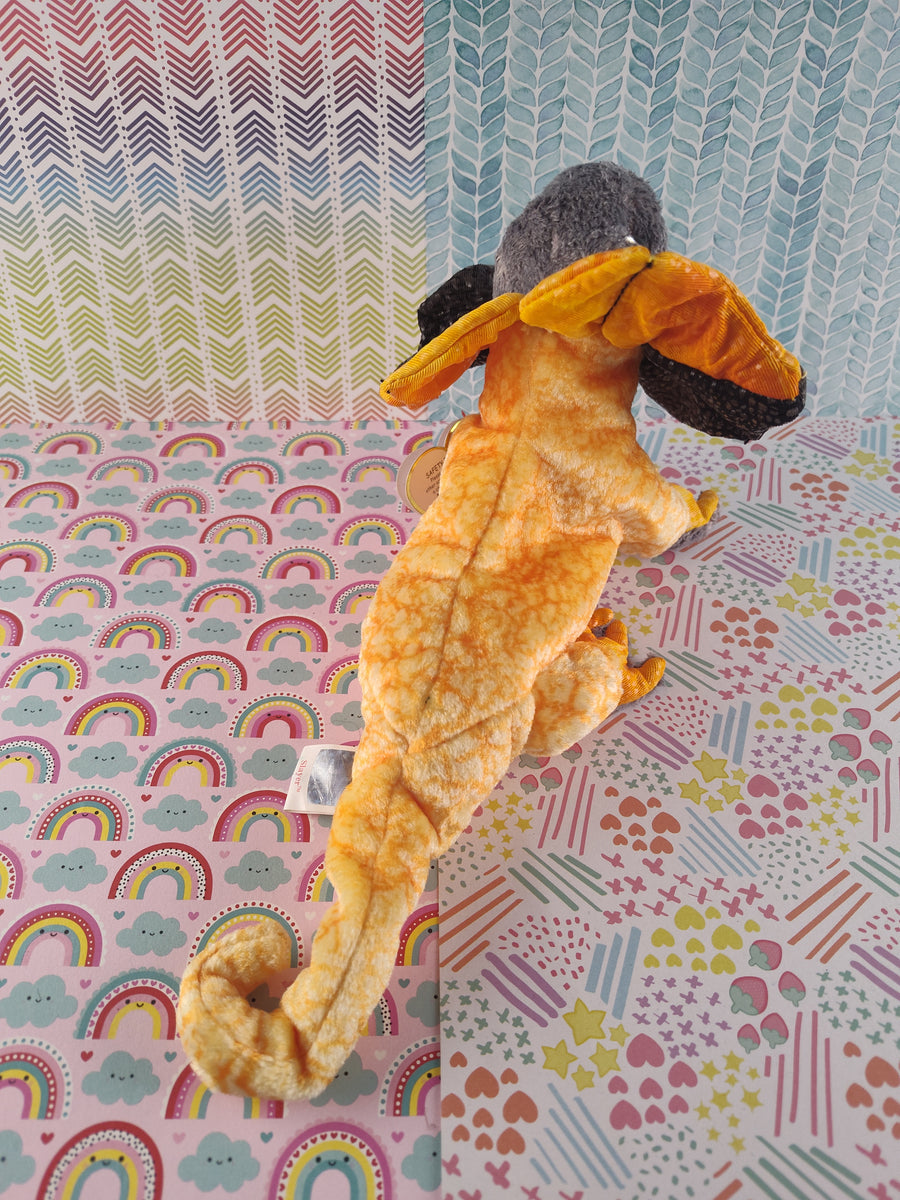 Vintage TY Beanie Baby 2000 - Slayer, Frilled Dragon - September