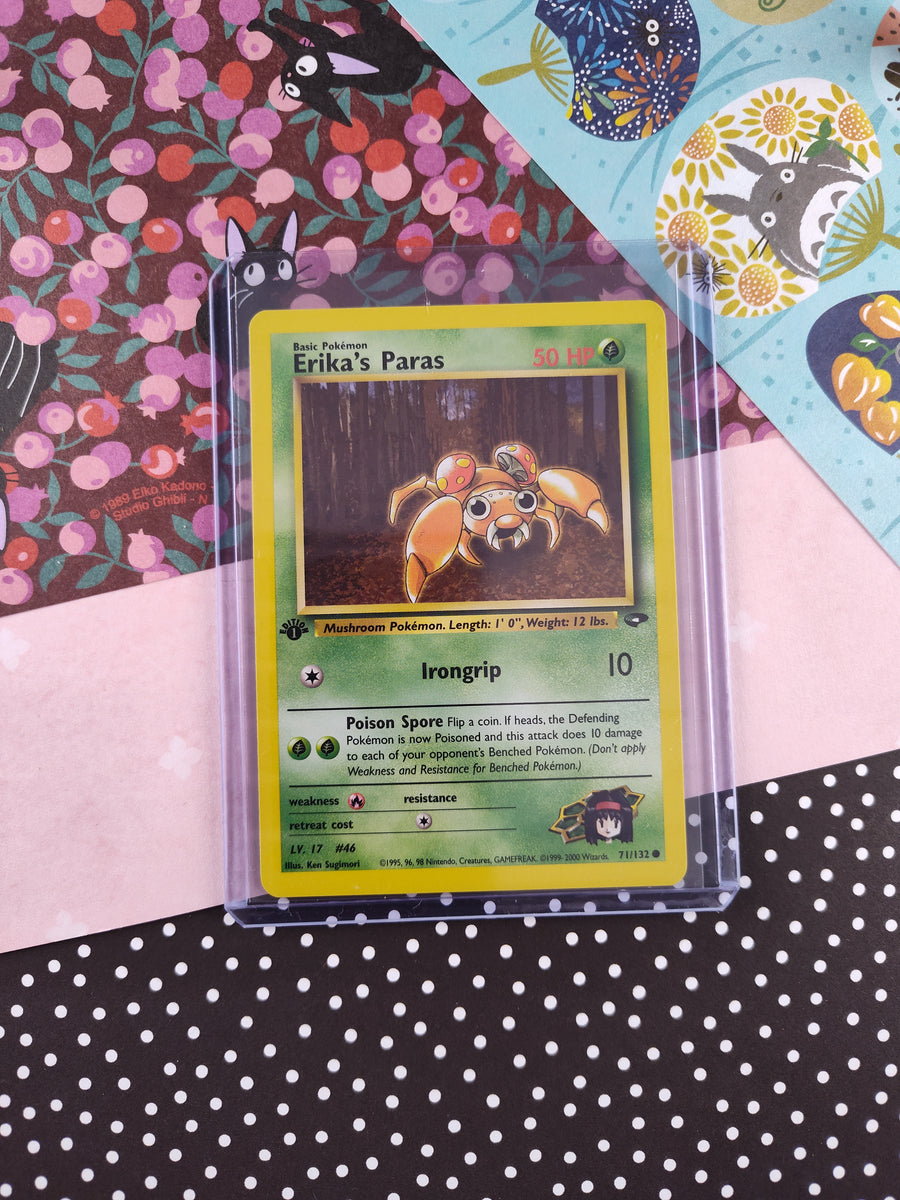 1995 paras pokemon card Vintage Common