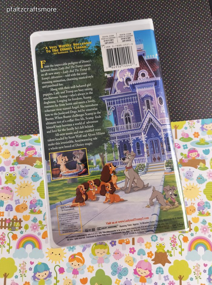 Vintage Walt Disney Presents, Lady and the Tramp II Scamp's