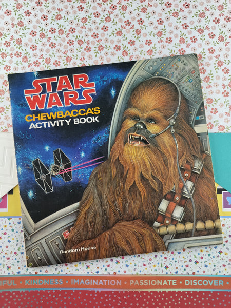 Vintage 1979 Star Wars Chewbacca's Activity Book Random House Softcover