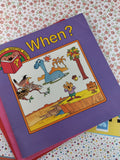 Vintage 1985 Discovery Toys Questions Books, Set/6 Softcovers