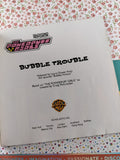 Vintage 2000 1st Printing The Powerpuff Girls: Bubble Trouble Scholastic Softcover