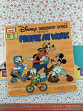 Vintage 1985 Disney Discover Series Presents: People at Work Softcover
