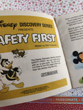 Vintage 1986 Disney Discover Series Presents: Safety First Softcover