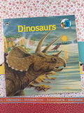 Vintage 1987 Golden Book (Wendy's Kids' Meal): Dinosaurs, Look-Look Book Softcover