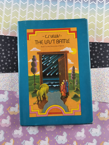 Vintage 1956 C.S. Lewis, The Last Battle Book 7 Hardcover