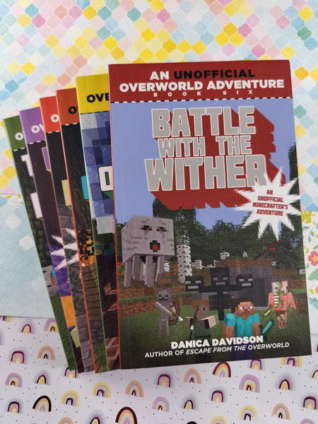 An Unofficial Overworld Adventure Series Box Set/6 Softcover Books (No Box), Like New