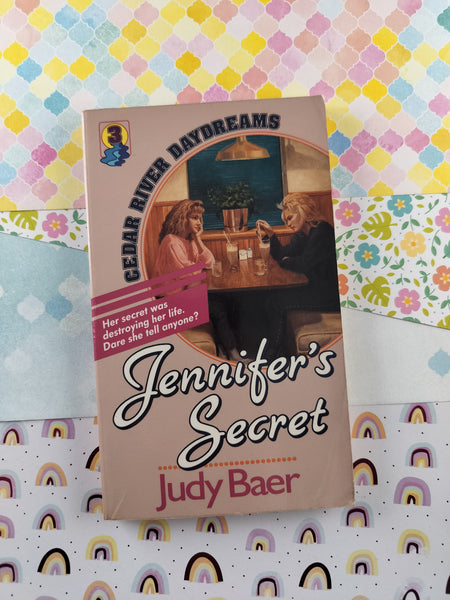 Vintage 1989 Cedar River Daydreams: Jennifer's Secret by Judy Baer, Softcover