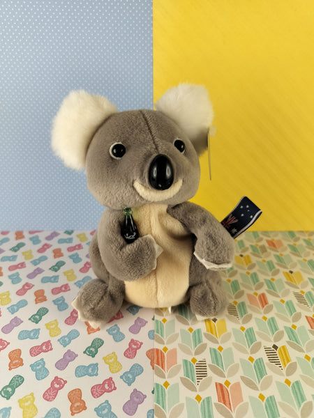 Vintage 1999 Coca Cola International Collection Beanbag Plush Toy w/Tag, Quala the Koala