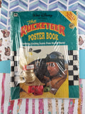 Vintage 1991 The Rocketeer Poster Book New/Sealed w/Candy/Collectibles