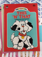 Vintage 1990's Merrigold Press Children's Activity Books Set/4
