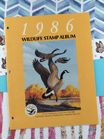 National Wildlife Federation Wildlife Stamp Album 1986, NO STAMPS