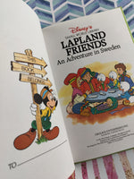 Vintage 2002 Disney's Small World Library Lapland Friends: An Adventure in Sweden, Hardcover