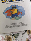 Vintage 1986 "The Secret Life of Walter Kitty" Big Little Golden Book, Hardcover