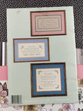 Vintage 1980's Gifts of Love Designs by Gloria & Pat Cross Stitch Pattern Book 63