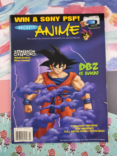 Beckett Anime Collector July 2005 Vol 7 No 7 Issue 71