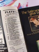 Vintage 1984 (May) Playbill, Martin Beck Theatre, The Rink Paperback Booklet