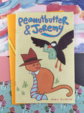 Vintage 2000/2001 1st Printings Peanut Butter & Jeremy Issues #1 + #2 Comics by James Kochalka, Softcover