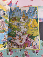 Vintage 1984 Wuzzles Collector Series Book #3 "Eleroo's Big Surprise" Hardcover Book