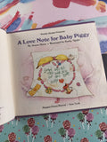 Vintage 1987 Jim Henson's Muppet Babies A Love Note for Baby Piggy by James Howe, Hardcover