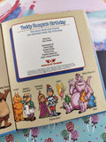 Vintage 1985 World of Teddy Ruxpin: Teddy Ruxpin's Birthday Hardcover Book, Nice & Clean