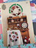 Vintage 1980's Mini Yuletide Messages... Designs by Gloria & Pat Cross Stitch Pattern Book 46