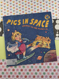 Vintage 1997 All Aboard Books "Pigs in Space: Journey to the Planet Za" Muppets, Softcover