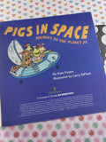 Vintage 1997 All Aboard Books "Pigs in Space: Journey to the Planet Za" Muppets, Softcover