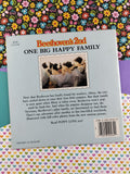 Vintage 1993 Beethoven's 2nd: One Big Happy Family Paperback, Nice & Clean