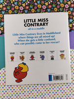 Vintage 1998 Mr. Men, Little Miss Contrary All in a Muddle Softcover Paperback Book, Like New