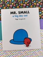 Vintage 1998 Mr. Men, Mr. Small a Big Day Out Softcover Paperback Book, Like New