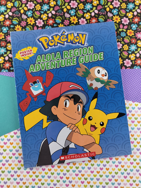 2018 1st Printing Pokemon: Alola Region Adventure Guide Softcover (No Poster)