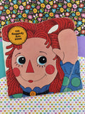 Vintage 1975 Golden Shape Book: The Raggedy Ann Book Softcover, Clean