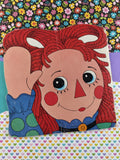 Vintage 1975 Golden Shape Book: The Raggedy Ann Book Softcover, Clean