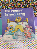 Vintage 1986 The Popples' Pajama Party by Gail George Softcover Clean, Nice
